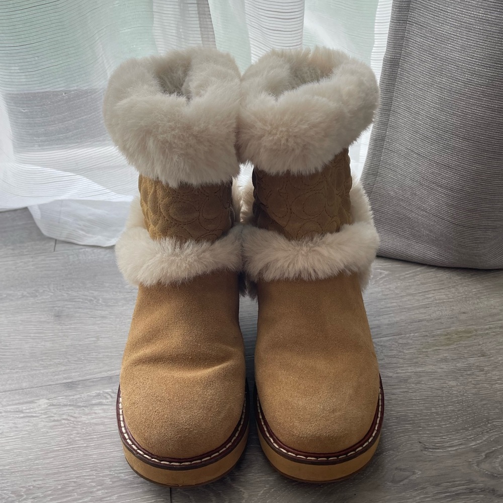 Winter coach boots